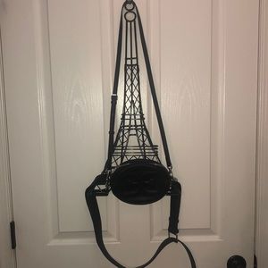 Sam Edelman belt bag with cross body strap black